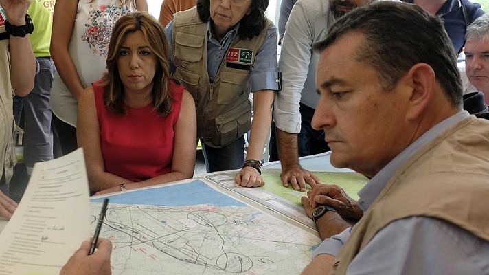 Informativo 24h - Susana Díaz sobre el incendio de Moguer