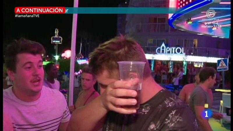 Turismo de desfase en Magaluf