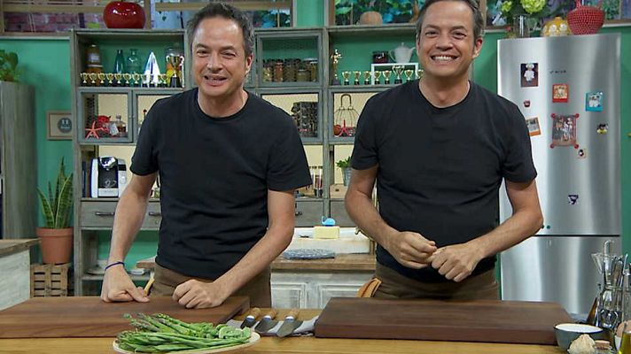 Torres en la cocina - Arroz con verdura y pastelitos de frutos secos