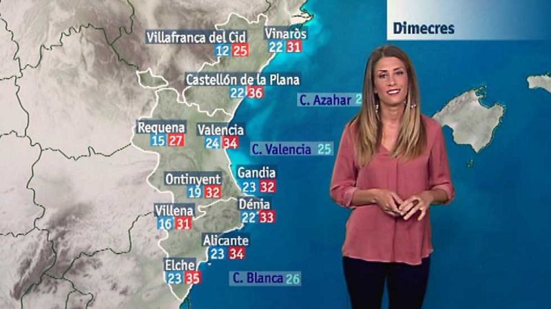 El tiempo en la Comunidad Valenciana - 27/06/17 - ver ahora