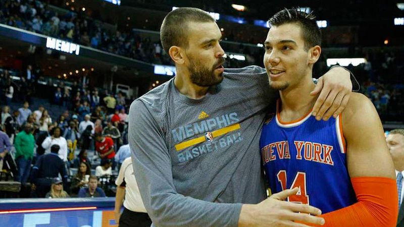 Willy Hernangómez, en el mejor quinteto 'rookie' de la NBA | Ver