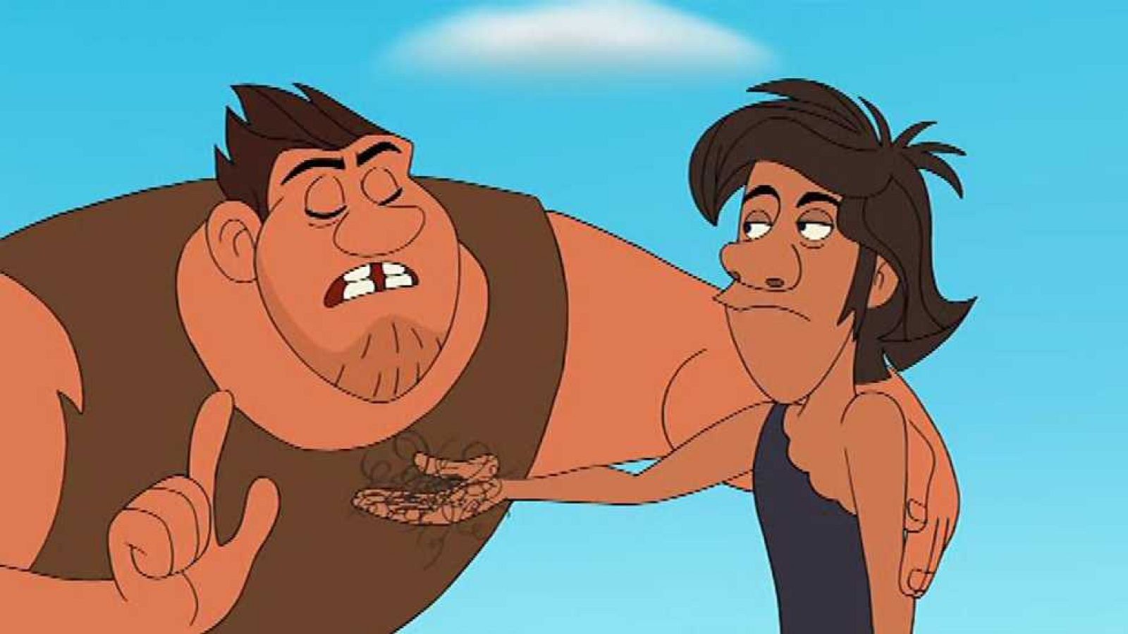 Gruñe algo - El amanecer de los Croods | Ver