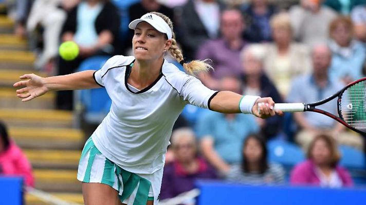 Tenis - WTA Torneo Eastbourne: Kerber - Pliskova