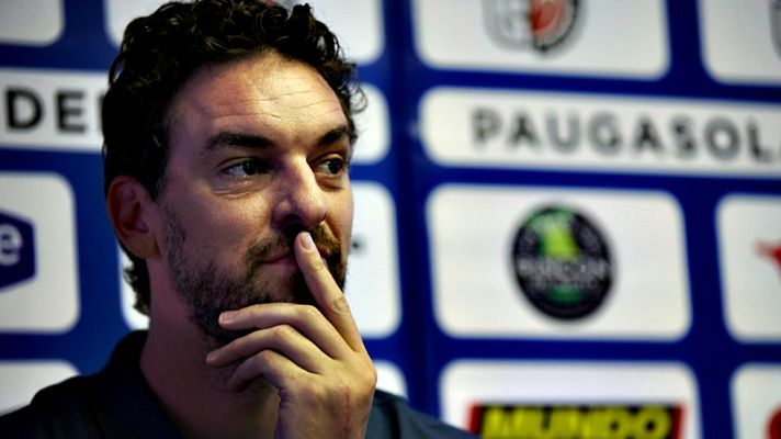 Telediario 1 - Pau Gasol: "Cada campeonato puede ser el último"