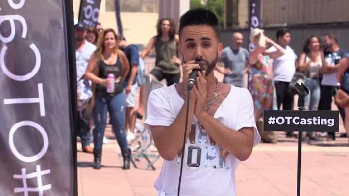 OT 2017 - Quini se lleva la pegatina en el casting de Barcelona