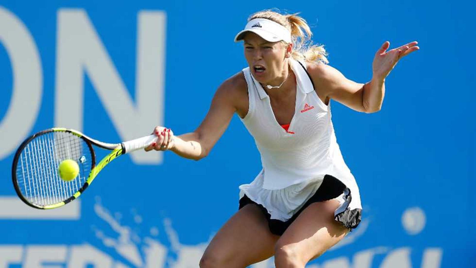 Tenis - WTA Torneo Eastbourne (Inglaterra) 1/4 Final: C. Wozniacki - S. Halep