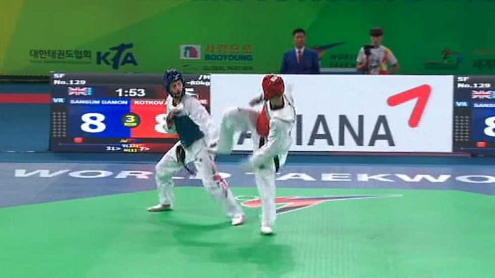 Otros deportes - Taekwondo - Campeonato del Mundo. Semifinales -57kgs. y -62kgs. Femeninos y -63kgs. y -80kgs. Masculinos