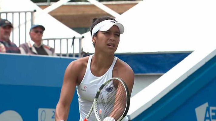 Tenis - WTA Torneo Eastbourne. Semifinal: Watson - Wozniacki