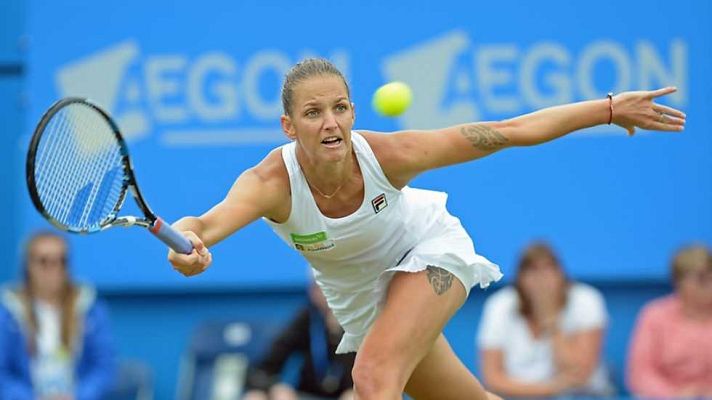 Tenis - WTA Torneo Eastbourne. Final: Pliskova - Wozniacki
