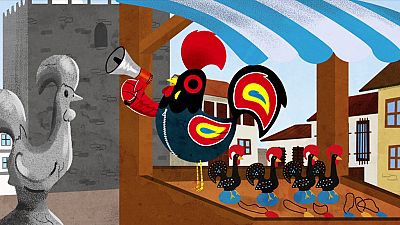 Lunnis - El gallo de Barcelos - RTVE.es - Lunnis de Leyenda | Ver