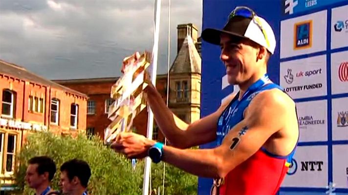 Telediario 1 - Fernando Alarza sueña con ser campeón del mundo de triatlón