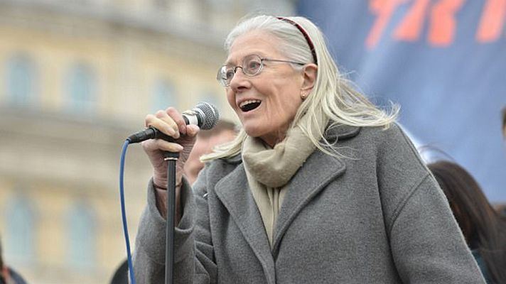 Telediario 1 - La actriz Vanessa Redgrave debuta como directora a los 80 años para hablar de los refugiados