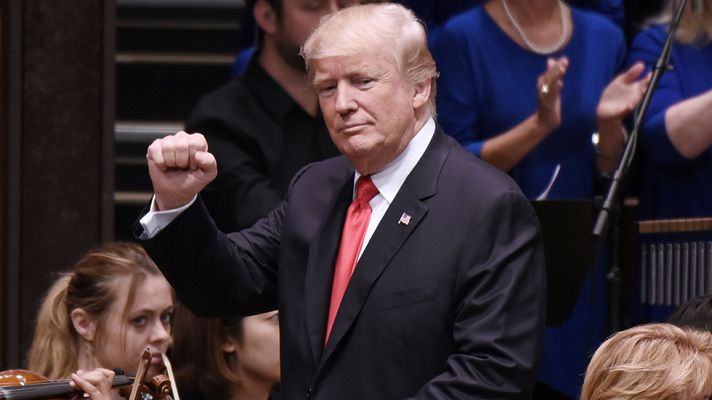 Telediario 1 - Nuevo ataque de Trump contra la CNN