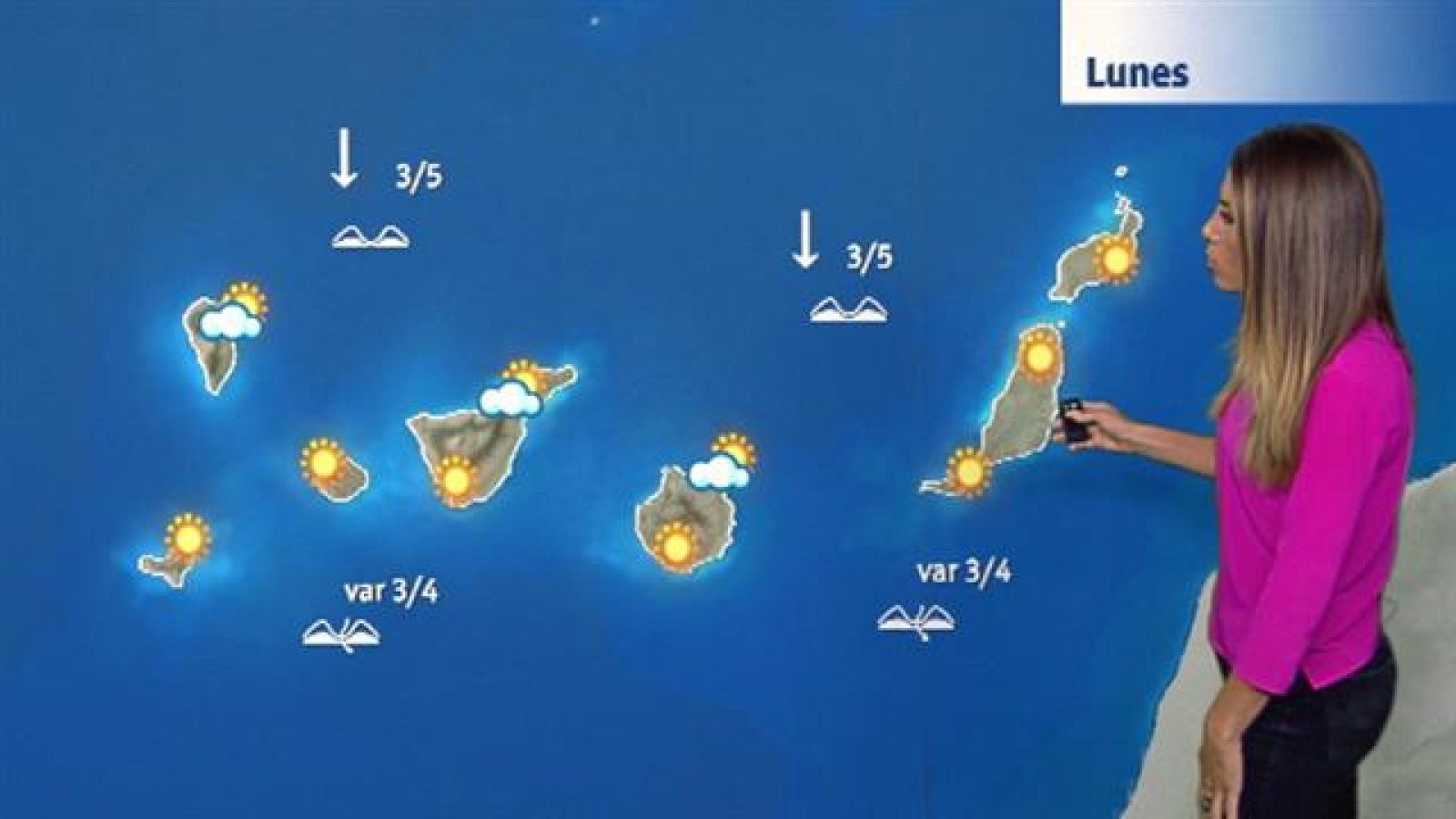 El tiempo en Canarias - 03/07/2017