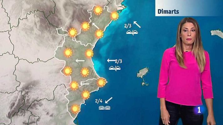L'informatiu - Comunitat Valenciana - El tiempo en la Comunidad Valenciana - 03/07/17