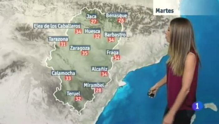 Noticias Aragón - El tiempo en Aragón - 04/07/2017