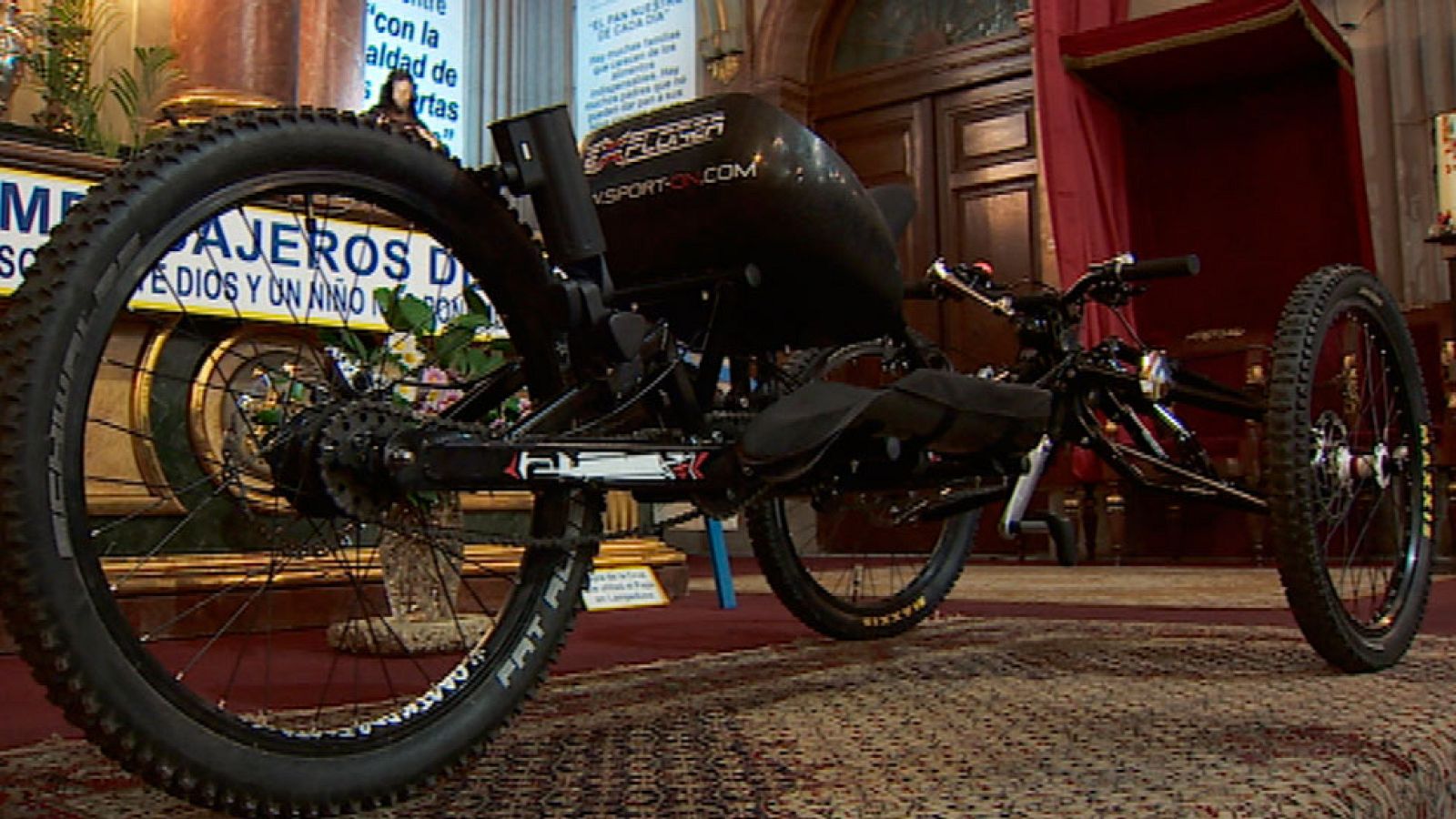 Ha aparecido la bicicleta la atleta paralímpica Gemma Hassen-Bey que le habían robado el sábado en Madrid