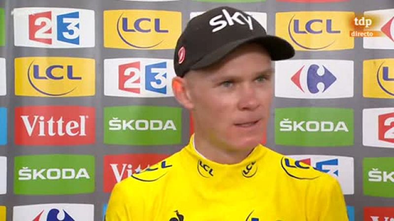 Froome: "Sé que la carrera está aún muy abierta"