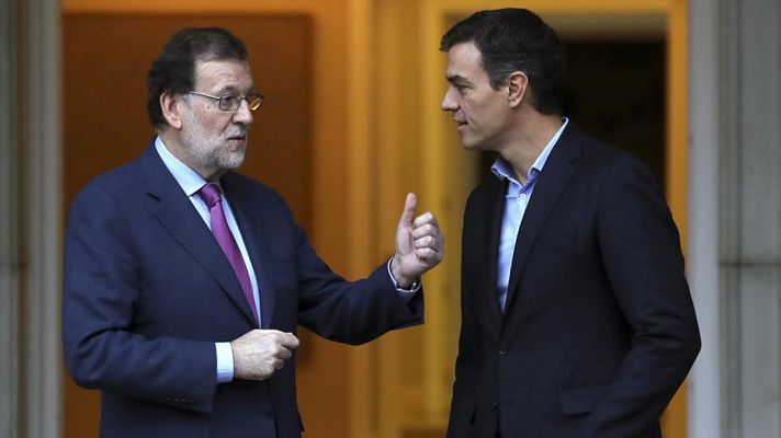 Informativo 24h - Primera reunión entre Rajoy y Sánchez con Cataluña como prioridad