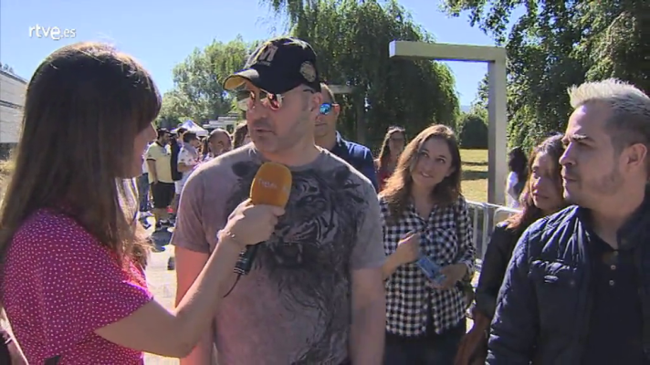 OT 2017 - Juan Camus aconseja a los aspirantes del casting de Santiago