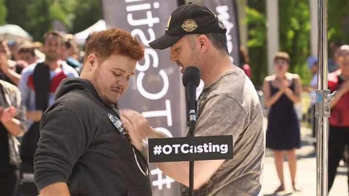 OT 2017 - Juan Camus, "jurado" en el casting de Santiago