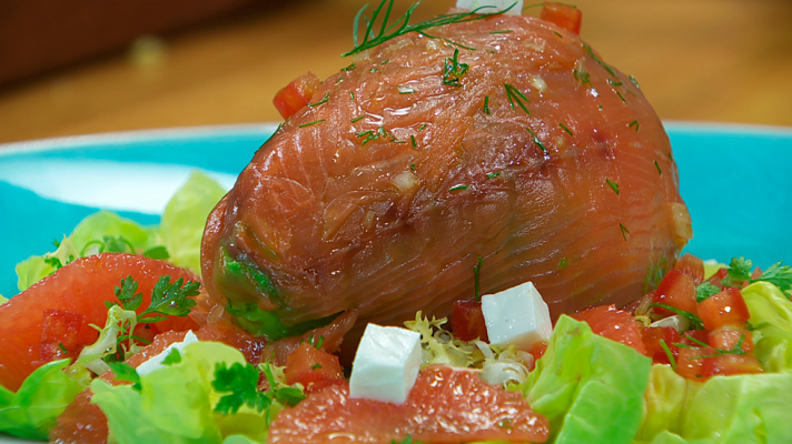 RTVE Cocina - Ensalada de aguacate y salmón