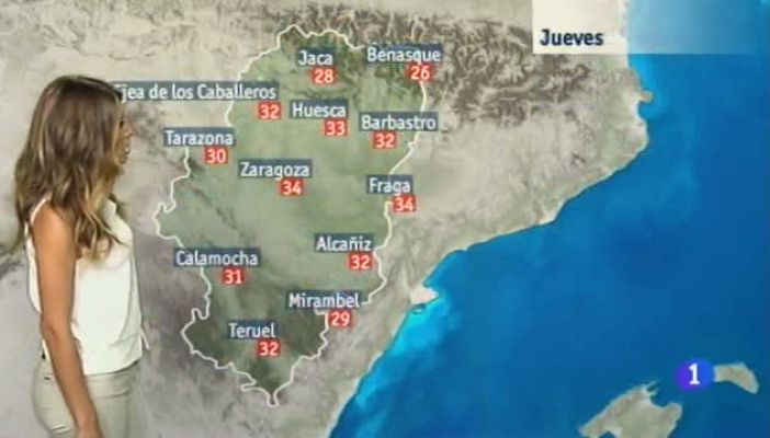 Noticias Aragón - El tiempo en Aragón - 06/07/2017