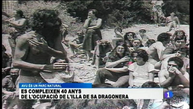 40 anys de l'ocupació de Sa Dragonera