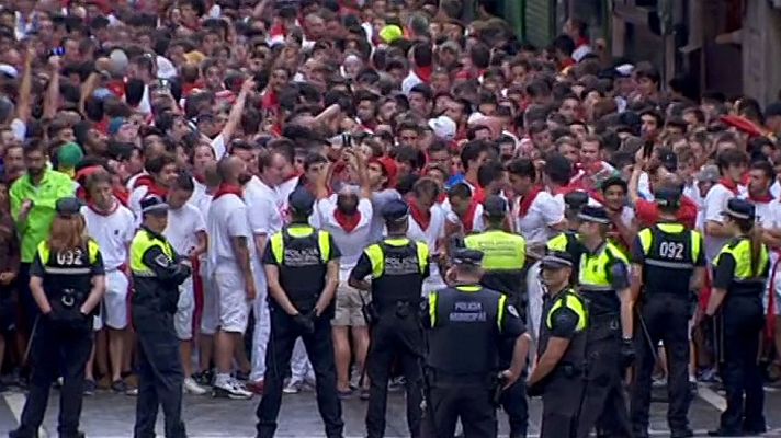 San Fermín - Cómo es el dispositivo de seguridad de los encierros