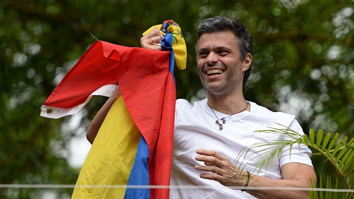 Telediario 1 - Leopoldo López ha estado casi tres años y medio encarcelado
