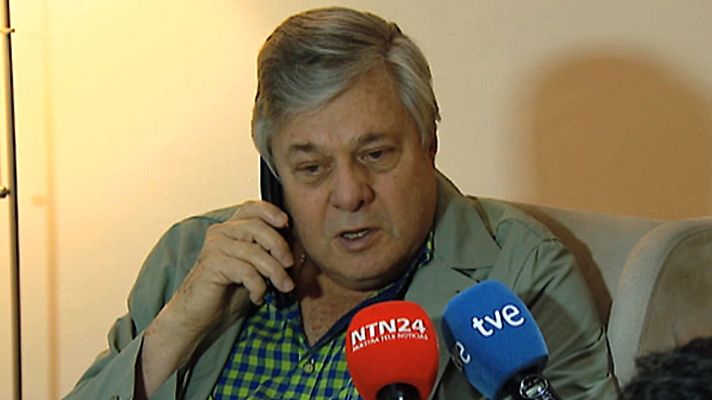 Telediario 1 - El padre de Leopoldo López: "Está en una libertad relativa, seguiremos luchando"