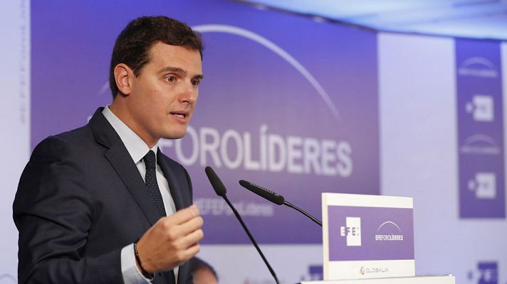 Telediario 1 - Albert Rivera cree que el proceso soberanista de Cataluña concluirá con la convocatoria de elecciones