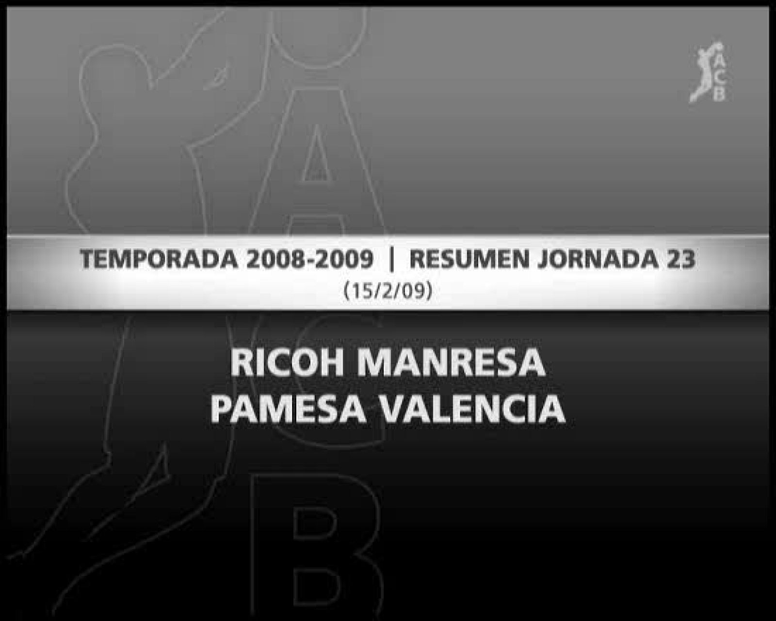 Ricoh Manresa 74-73 Pamesa Valencia - Baloncesto en RTVE | Ver
