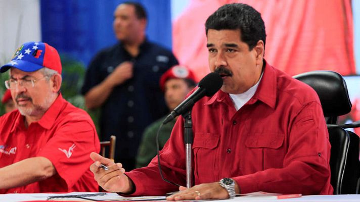 Telediario 1 - Maduro se dirige a Leopoldo López: "Ojalá lance un mensaje de rectificación y de paz"