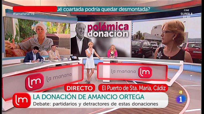 La mañana - La polémica de la donación de Amancio Ortega