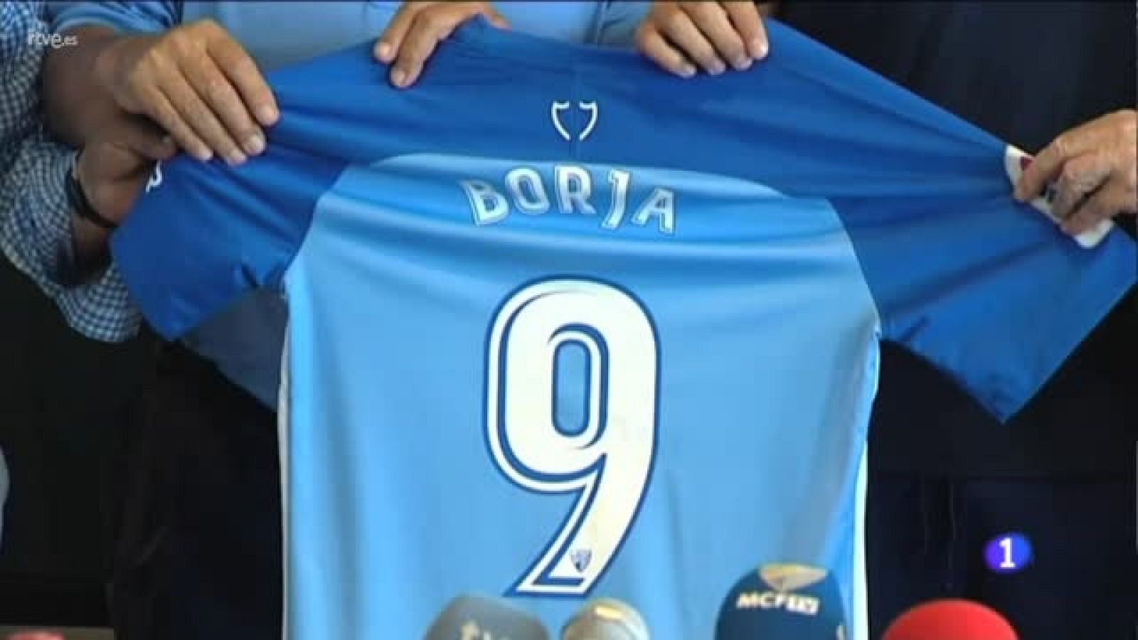 El Málaga presenta a Borja Bastón | Ver
