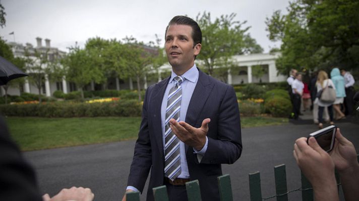 Telediario 1 - Donald Trump Junior podría declarar en el Congreso para aclarar su encuentro con una abogada rusa