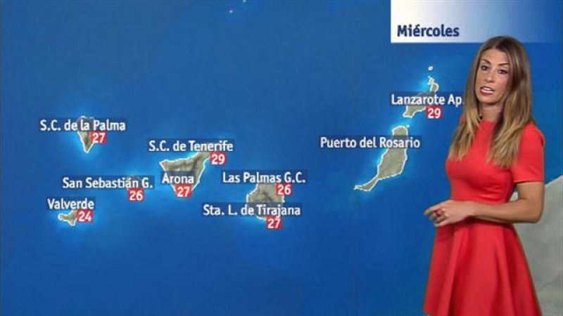 El tiempo en Canarias - 12/07/2017