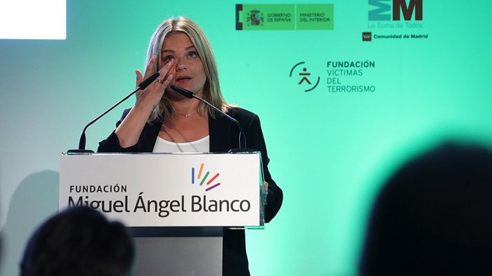 Telediario 1 - Recuerdo para Miguel Ángel Blanco y todas las victimas del terrorismo