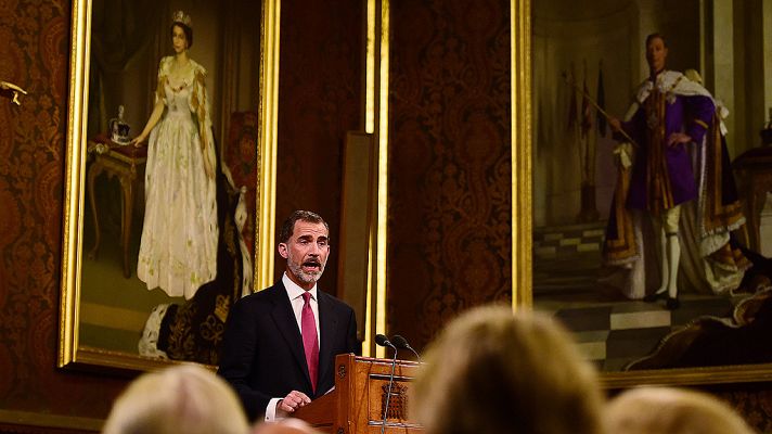 Informativo 24h - El rey confía en que el diálogo sobre Gibraltar permita una "fórmula aceptable para todos"