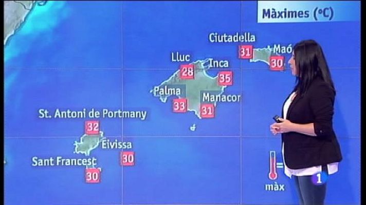 Informatiu Balear - El temps a les Illes Balears - 13/07/17