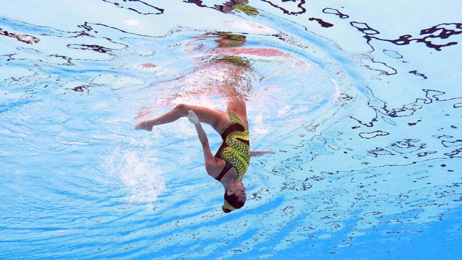 Mundial de Budapest - Natación sincronizada | Ona Carbonell intepreta 'La última tentación de Cristo' en el solo técnico (preliminar) | Ver