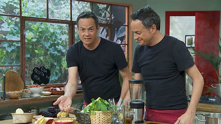 Torres en la cocina - Ceviche y pollo salteado