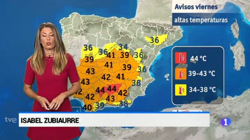 El tiempo en Andalucía - 14/07/2017 | Ver