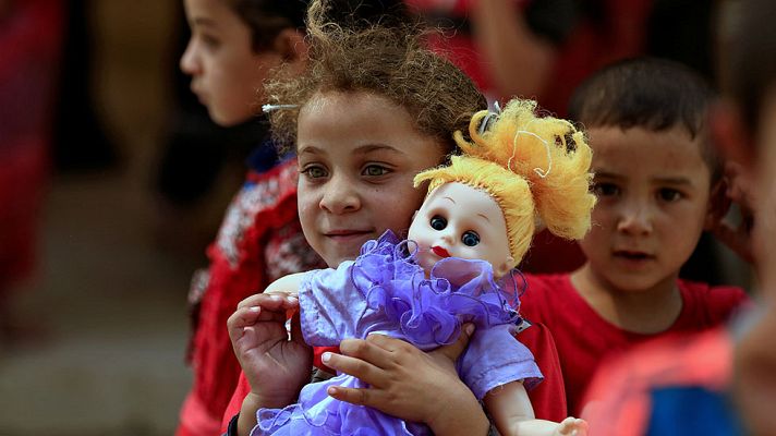 Telediario 1 - El único hospital infantil de Mosul, desbordado