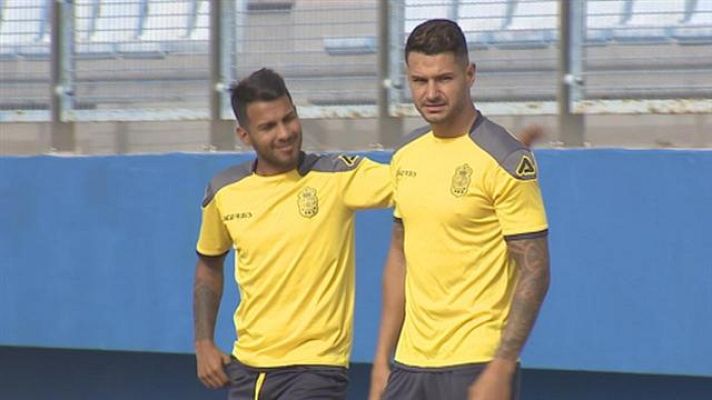  - Primer entrenamiento de Vitolo con  la UD