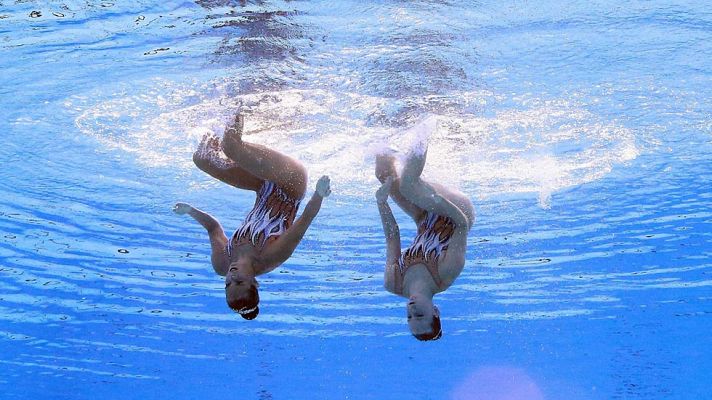  - El ejercico preliminar de Carbonell y Rodríguez en el dúo técnico