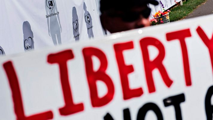 Telediario 1 - Organizaciones de Derechos Humanos piden la liberación de los activistas del Rif