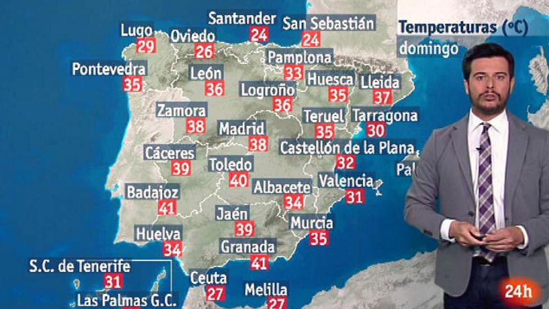 Las temperaturas volverán a ser muy altas en el sur y en Canarias - El tiempo | Ver
