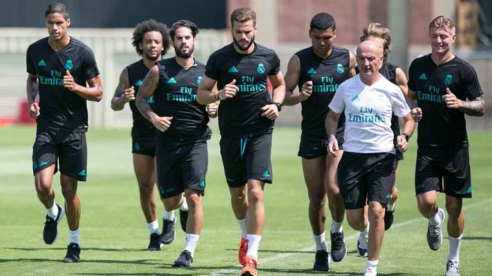 Telediario 1 - El Madrid se machaca en Los Ángeles